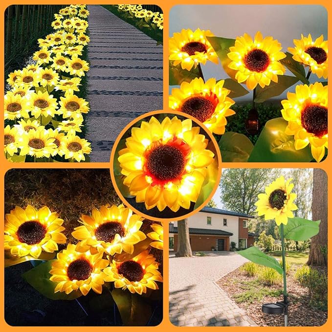 ديكور حديقة  زهرة دوار الشمس
