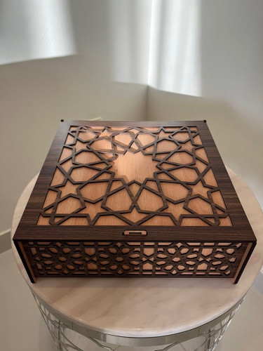 بوكس هدية خشبي فخم