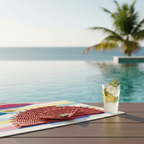 مراوح ديكورية منسوجة للحائط - تصاميم وألوان متعددة