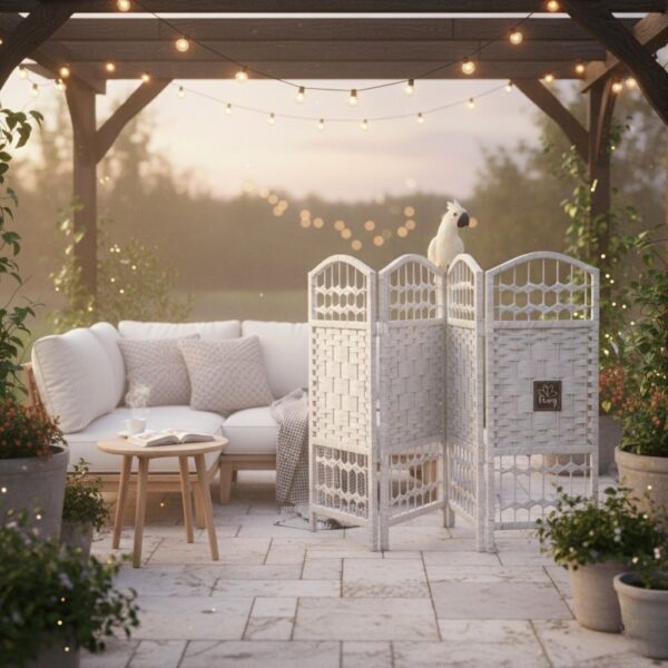 قواطع غرف مصغرة منسوجة - ألوان متعددة