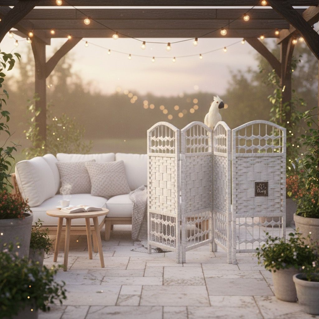 قواطع غرف مصغرة منسوجة - ألوان متعددة