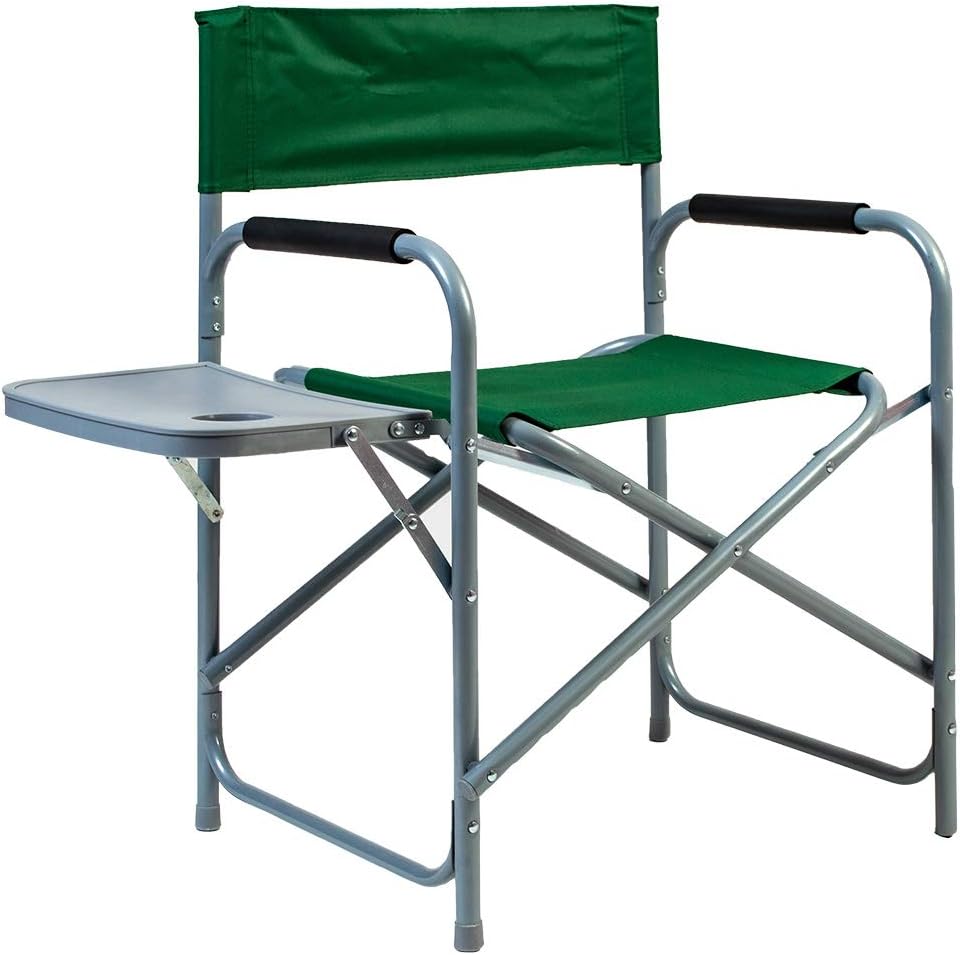 كرسي بمسند قابل للطي للتخييم