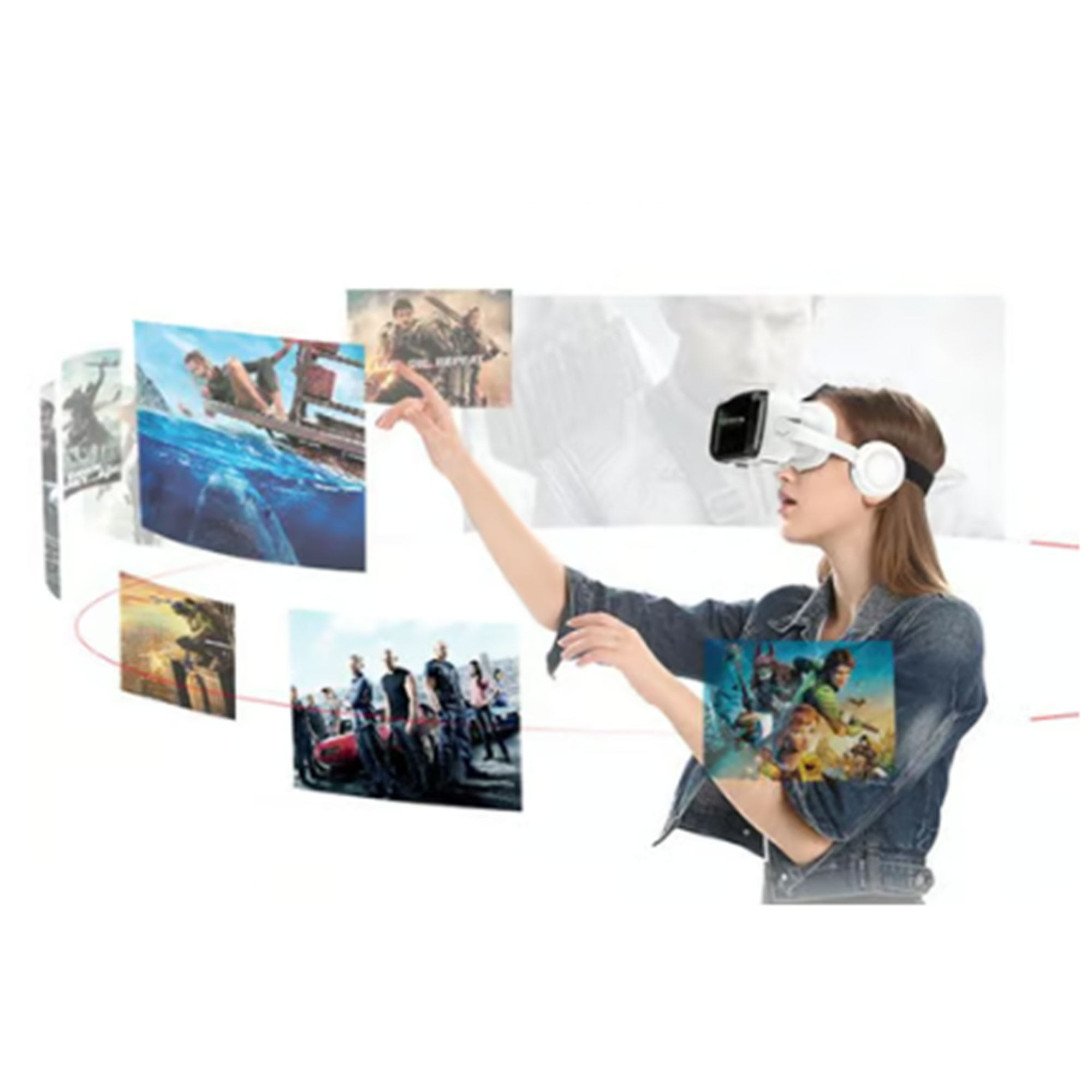 نظارة واقع افتراضي VR