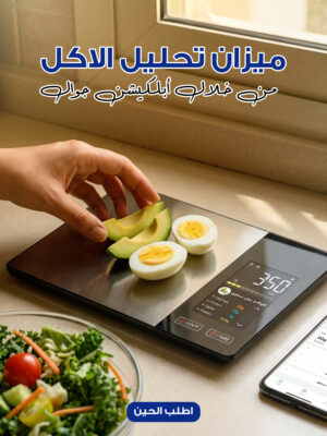 ميزان تحليل الاكل من خلال أبلكيشن جوال
