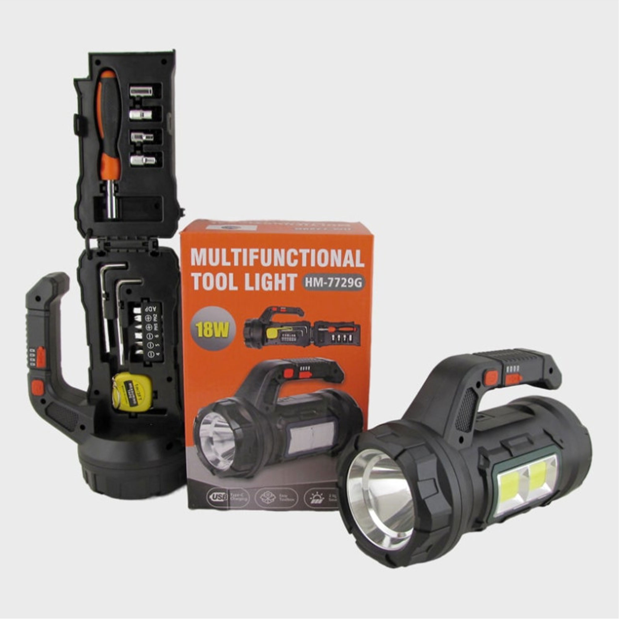 مصباح وباور بانك للتخيم