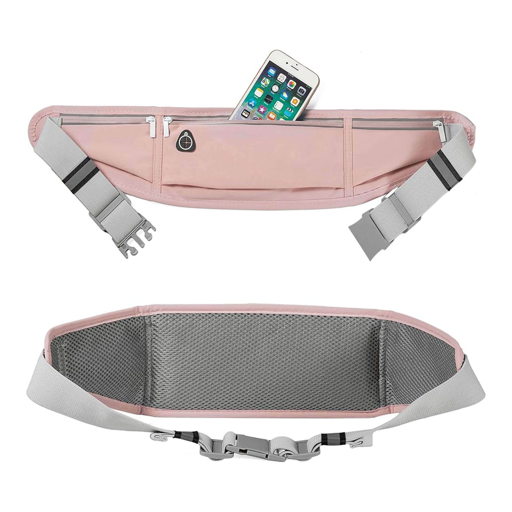 حقيبة خصر رياضية للجنسين، حامل نقود وهاتف