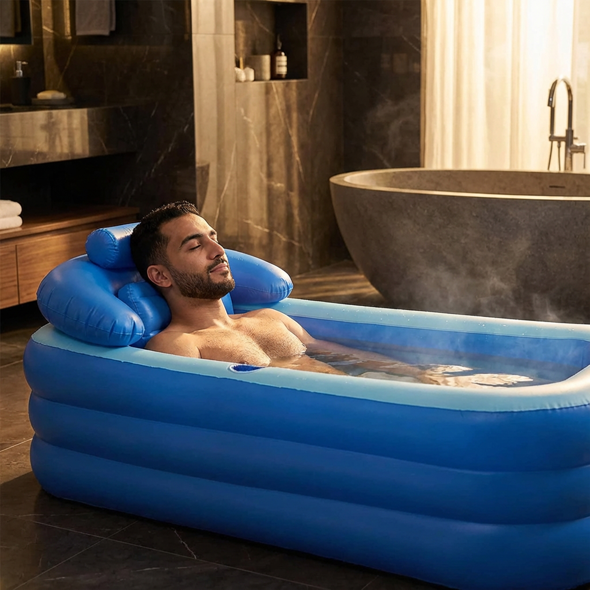 حوض استحمام قابل للنفخ