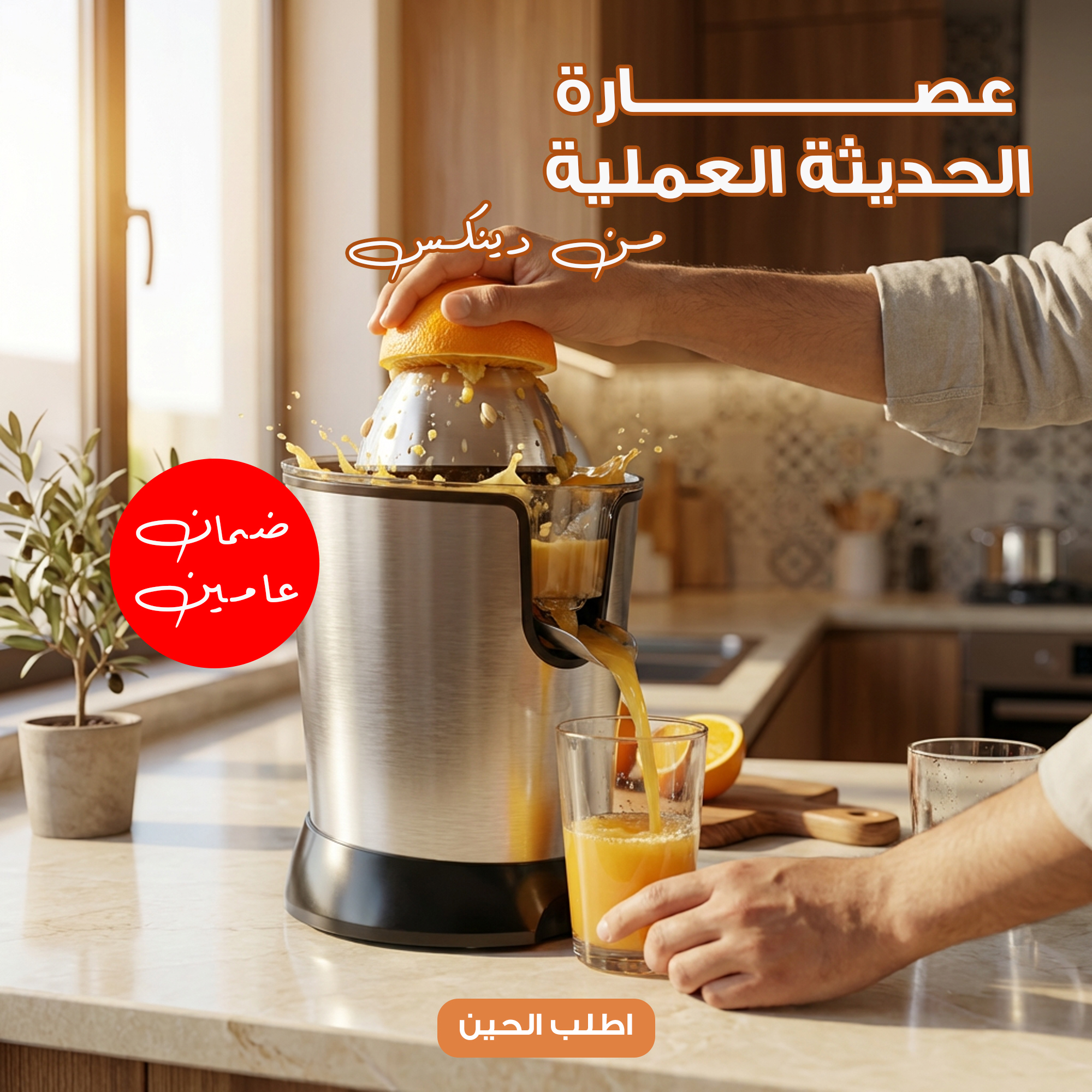 عصارة الحديثة العملية بضمان عامين من دينكس - الصورة 5